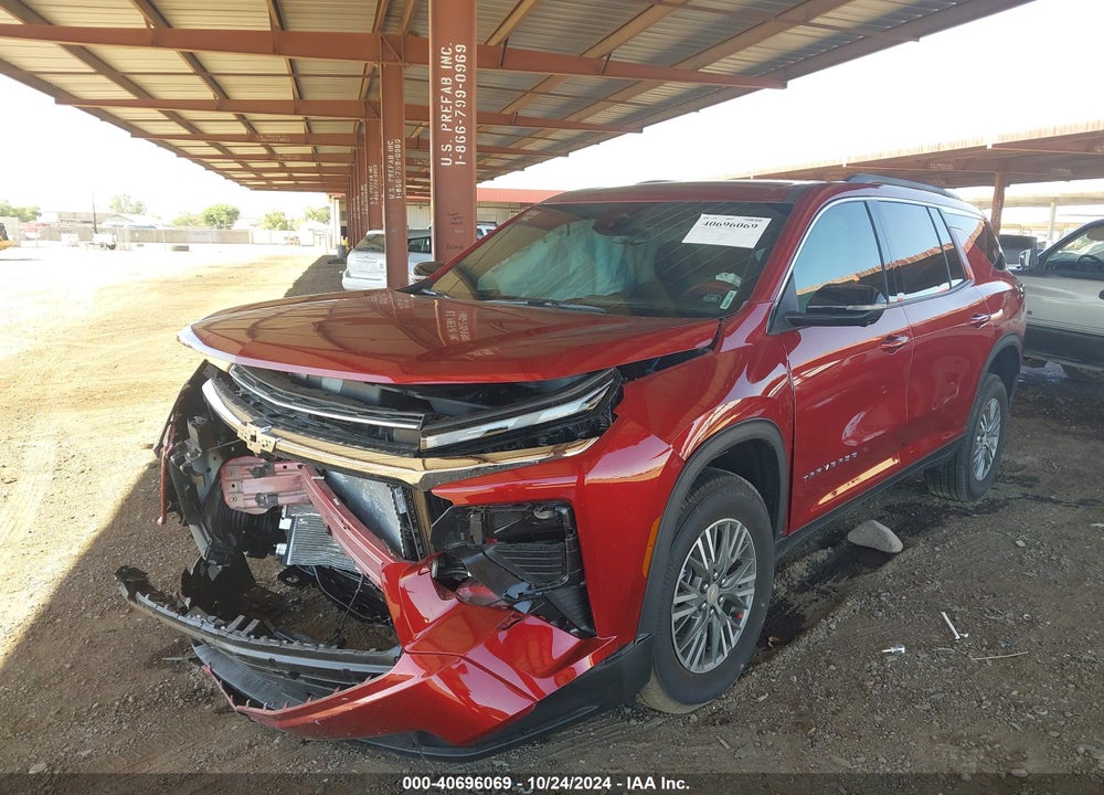 2024 CHEVROLET TRAVERSE FWD LT VIN: 1GNERGKSXRJ153339
