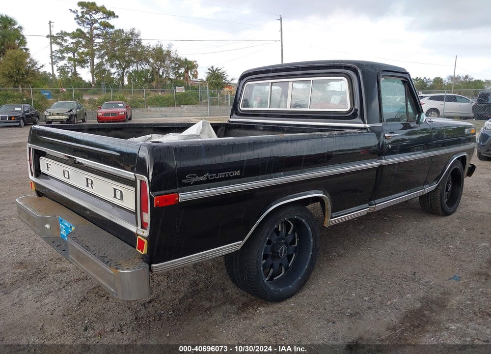 1971 FORD PICKUP VIN: F10YNM02906