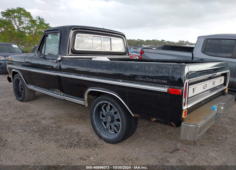 1971 FORD PICKUP VIN: F10YNM02906