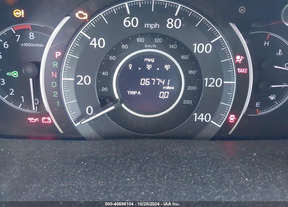 2013 HONDA CR-V EX-L VIN: 2HKRM3H74DH508835