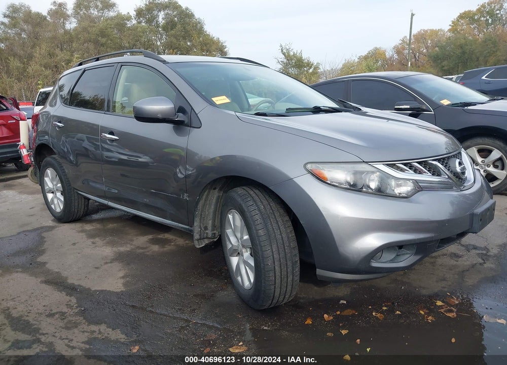 2013 NISSAN MURANO SV VIN: JN8AZ1MW3DW303991