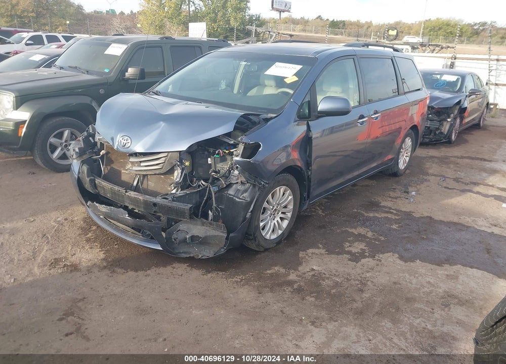 2014 TOYOTA SIENNA XLE LIMITED VIN: 5TDYK3DC9ES525551