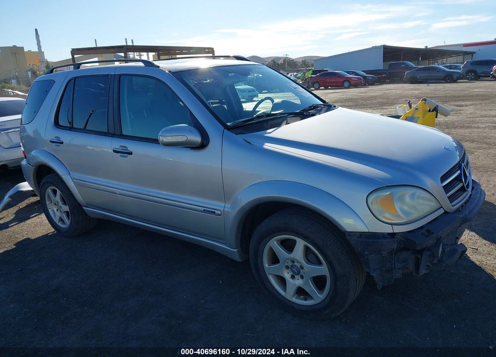 2002 MERCEDES-BENZ ML 500 VIN: 4JGAB75E72A304642