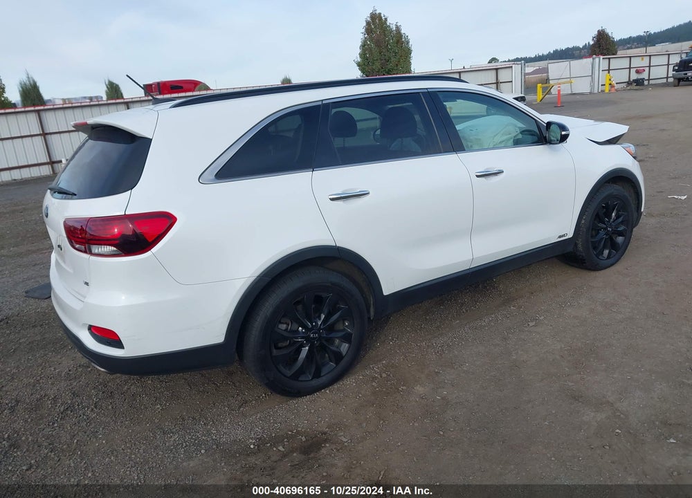 2019 KIA SORENTO 3.3L S VIN: 5XYPGDA59KG585699