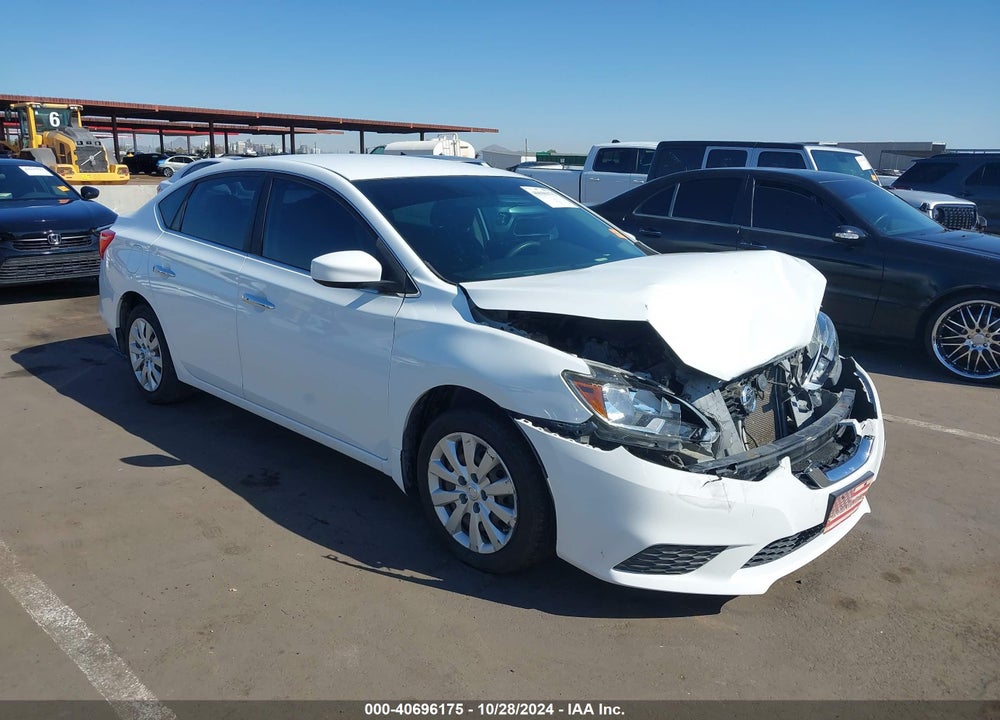 2016 NISSAN SENTRA SV VIN: 3N1AB7AP4GY243364