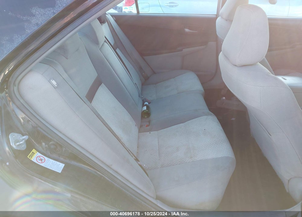 2012 TOYOTA CAMRY LE VIN: 4T4BF1FK3CR231642