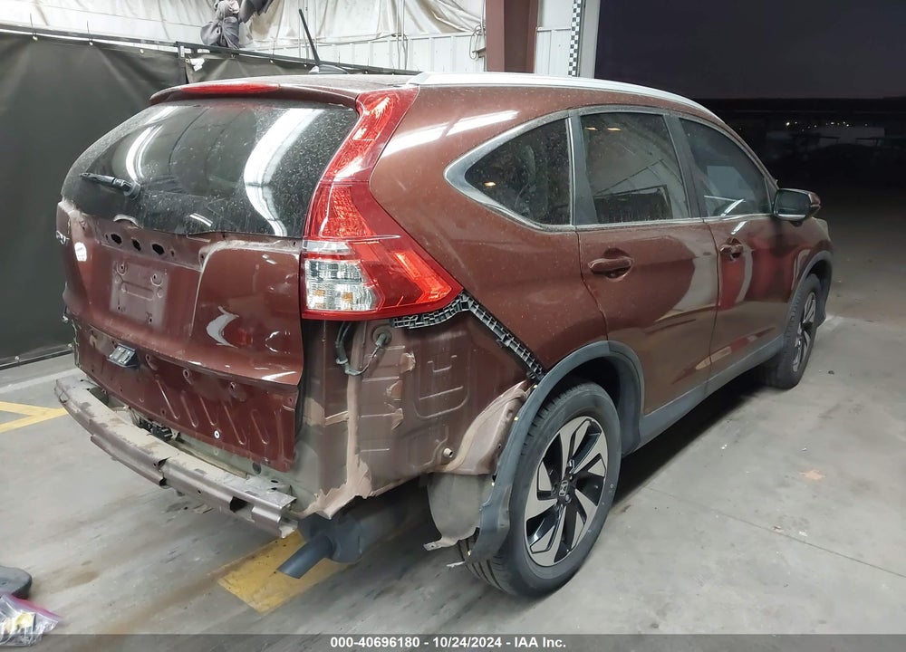 2015 HONDA CR-V TOURING VIN: 5J6RM3H98FL016559