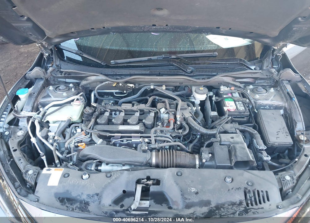 2019 HONDA CIVIC EX VIN: JHMFC1F38KX008543