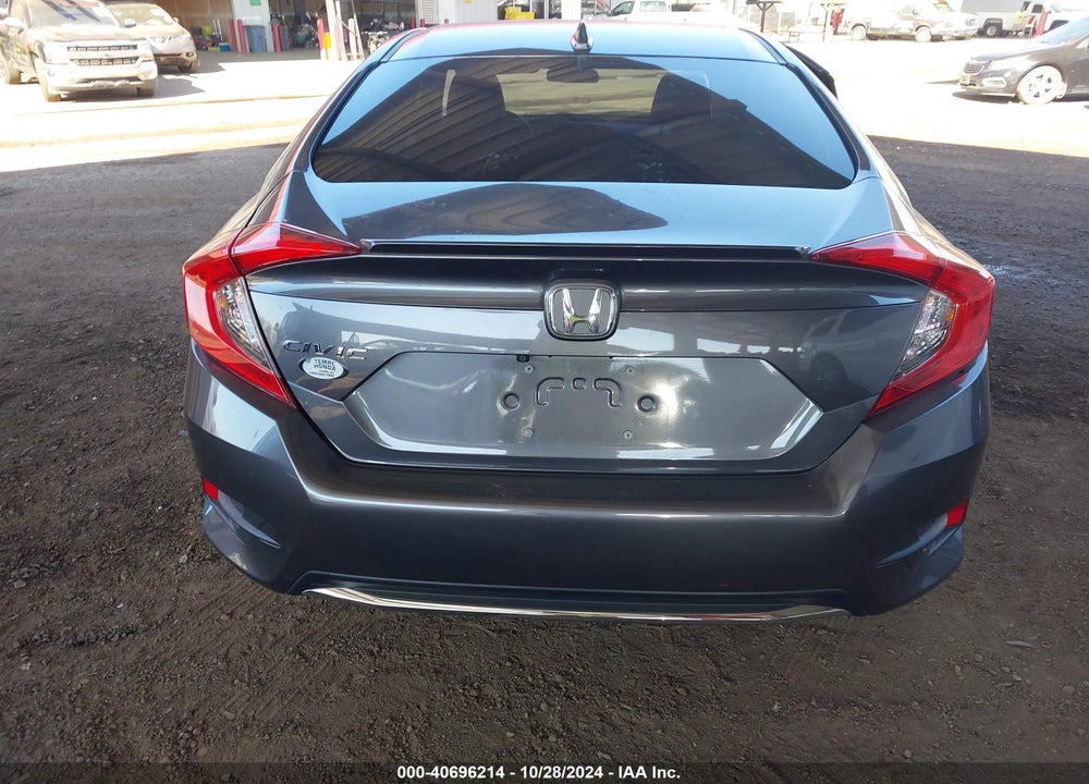 2019 HONDA CIVIC EX VIN: JHMFC1F38KX008543
