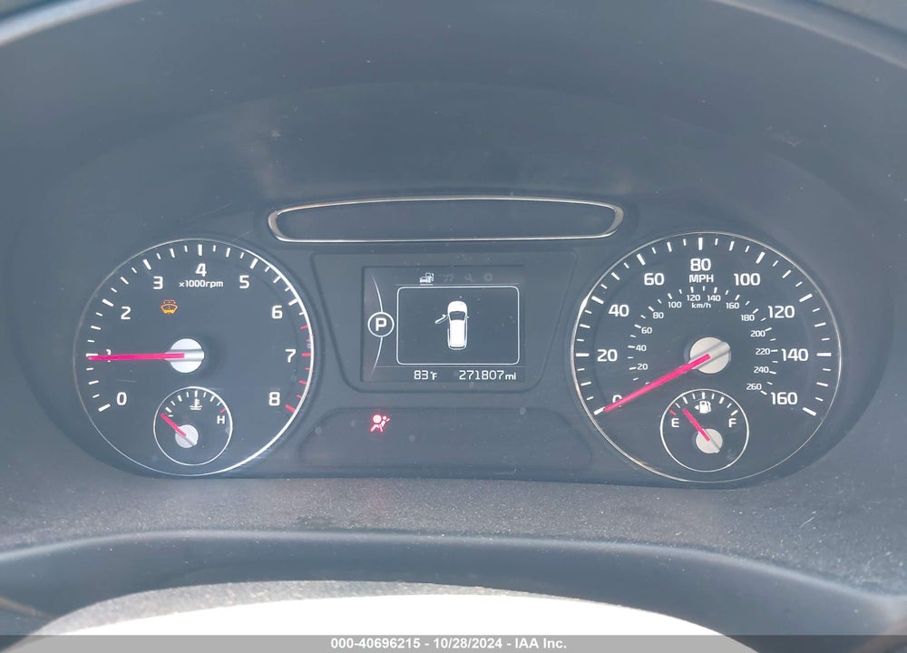 2017 KIA SORENTO 2.4L LX VIN: 5XYPG4A39HG188730