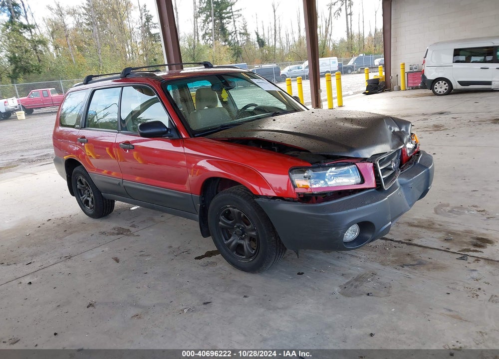 2003 SUBARU FORESTER X VIN: JF1SG63643H747619