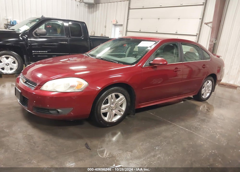 2010 CHEVROLET IMPALA LT VIN: 2G1WB5EK2A1182360