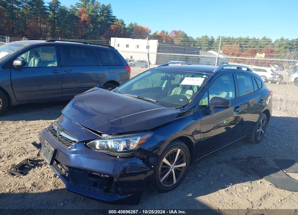 2021 SUBARU IMPREZA PREMIUM 5-DOOR VIN: 4S3GTAV6XM3702128