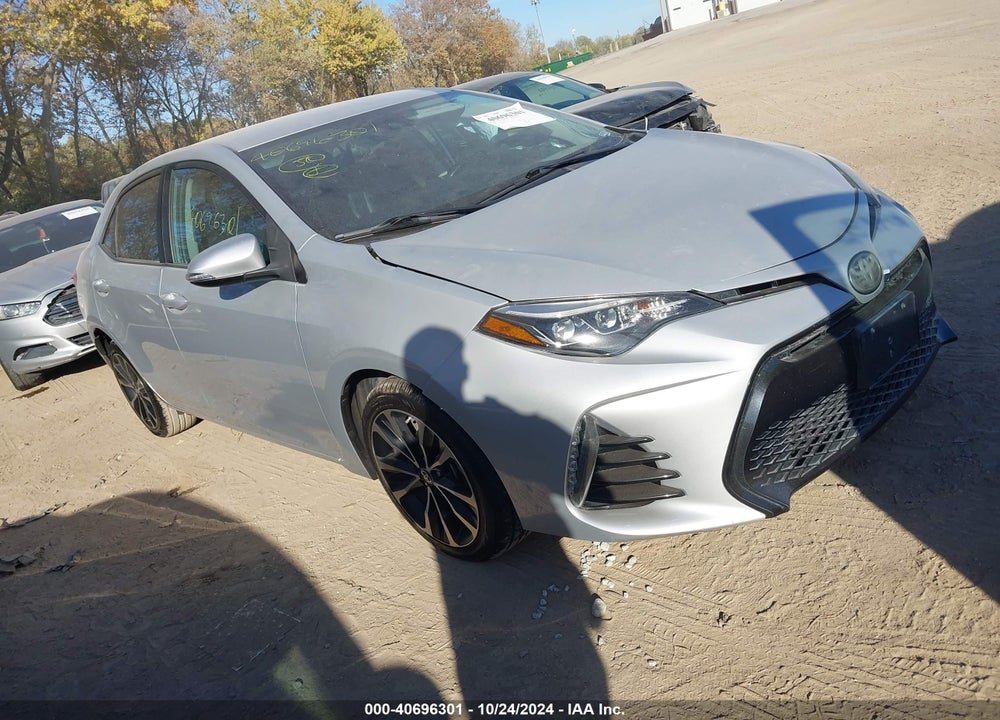 2019 TOYOTA COROLLA SE VIN: 2T1BURHE0KC126045