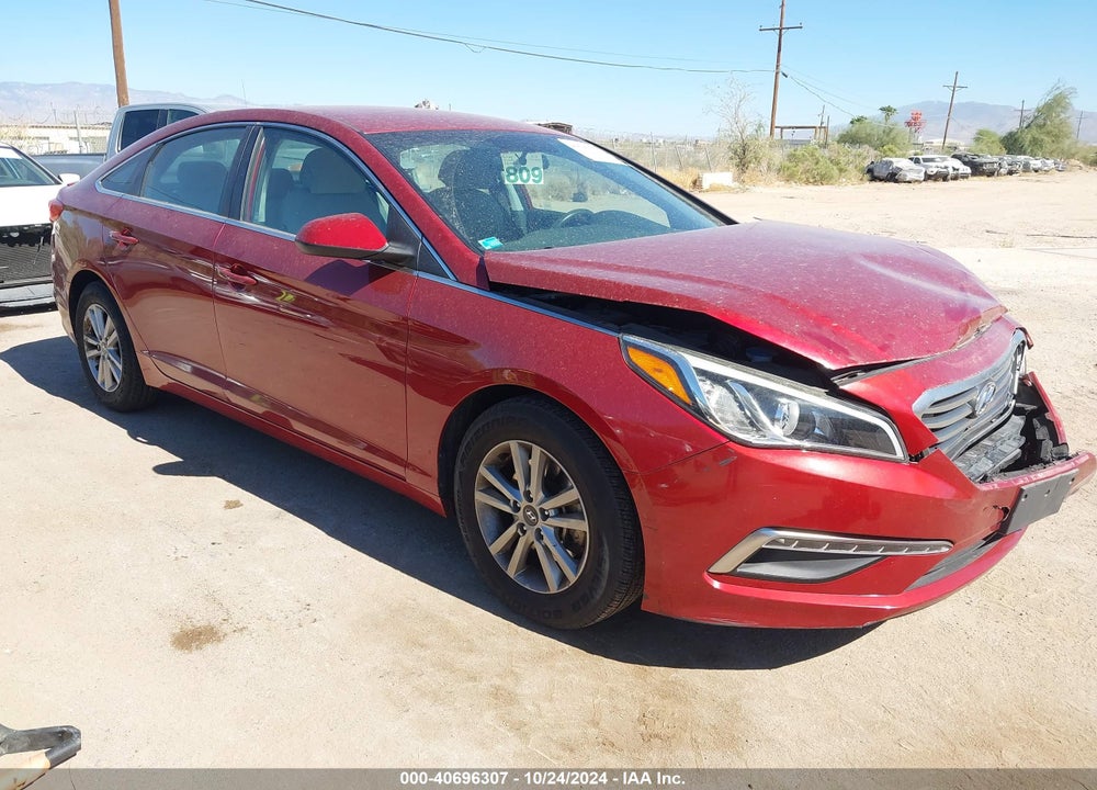 2015 HYUNDAI SONATA SE VIN: 5NPE24AF0FH164922
