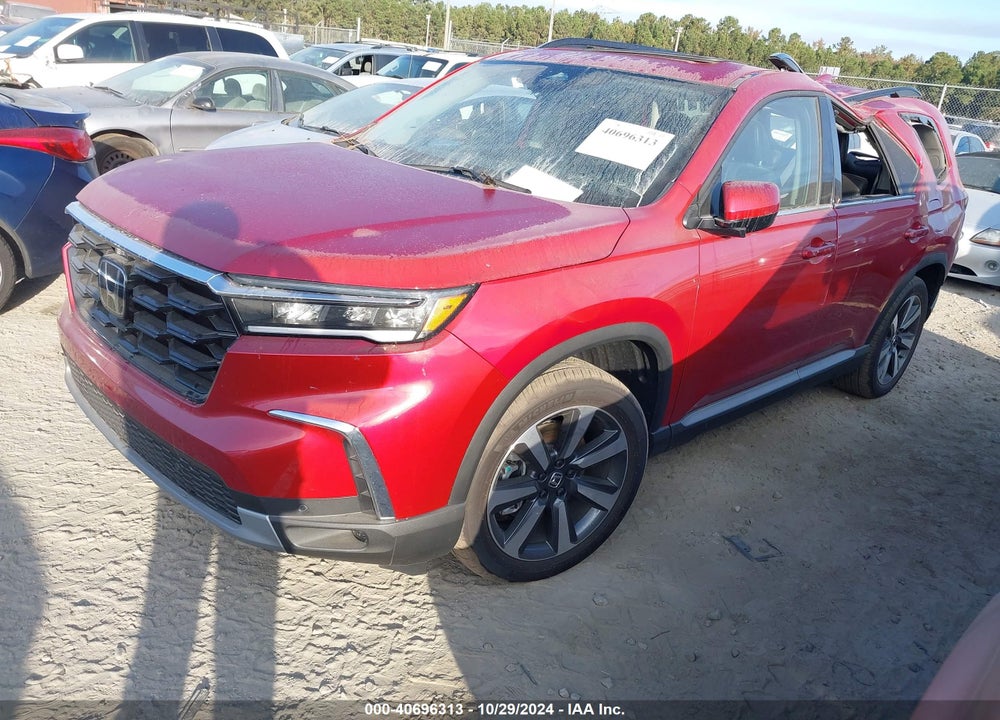 2025 HONDA PILOT TOURING VIN: 5FNYG2H72SB009072