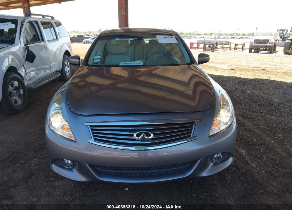 2012 INFINITI G37X VIN: JN1CV6AR6CM977044