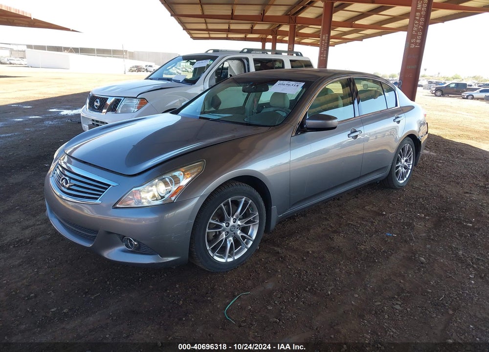 2012 INFINITI G37X VIN: JN1CV6AR6CM977044