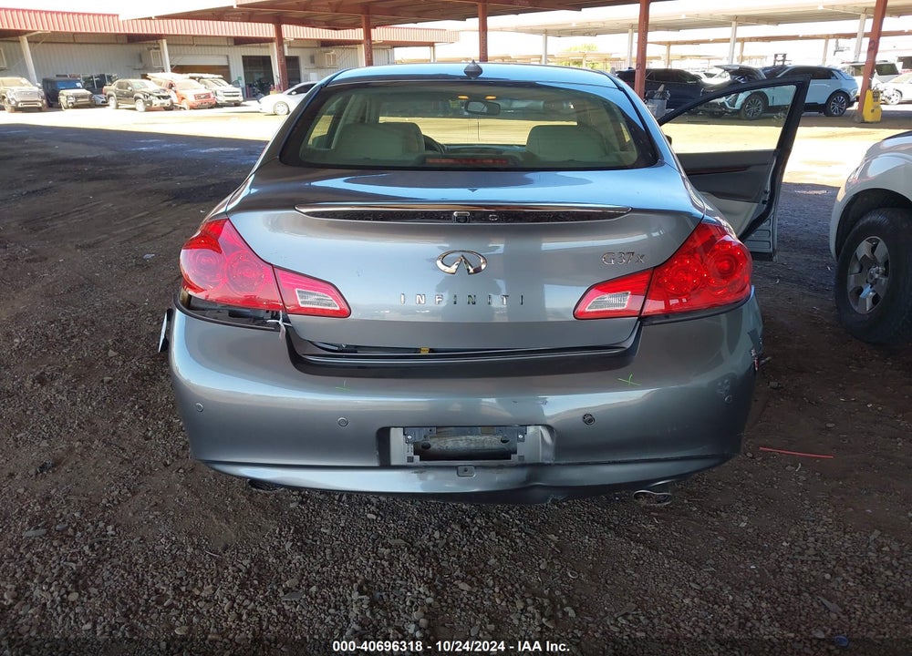 2012 INFINITI G37X VIN: JN1CV6AR6CM977044