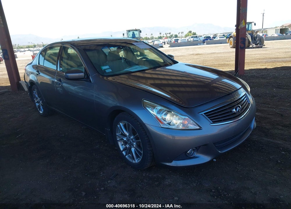 2012 INFINITI G37X VIN: JN1CV6AR6CM977044