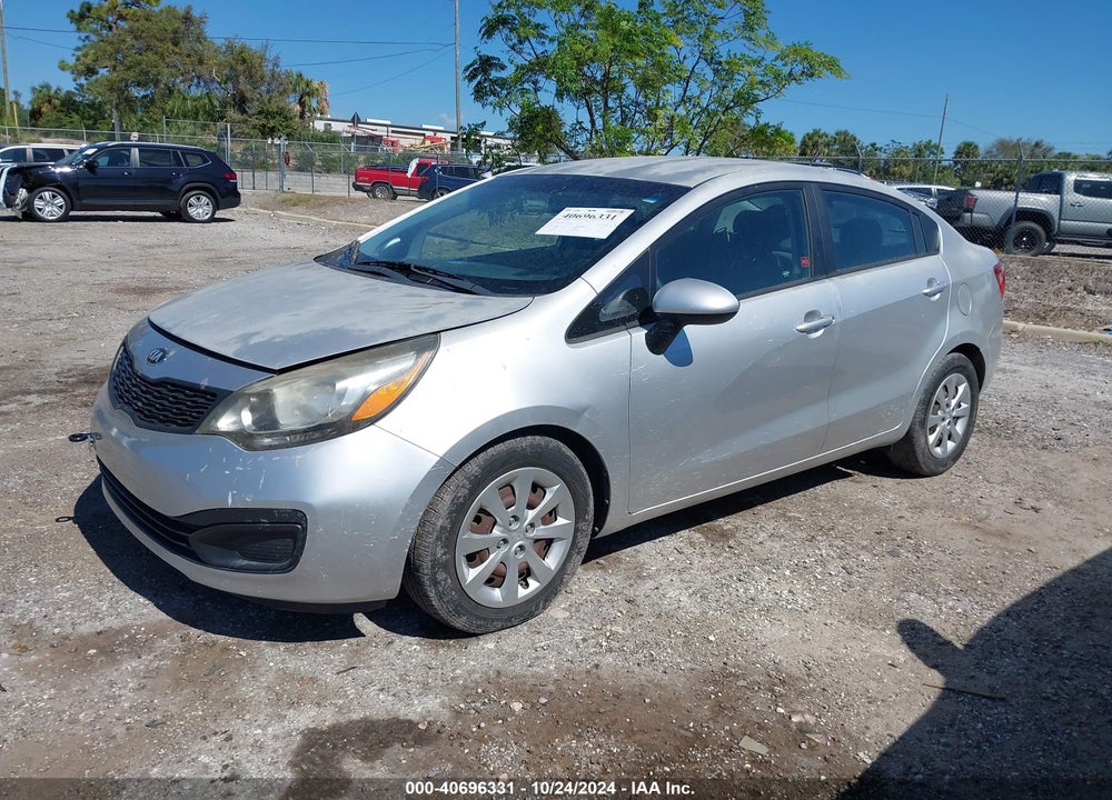 2014 KIA RIO LX VIN: KNADM4A38E6365002