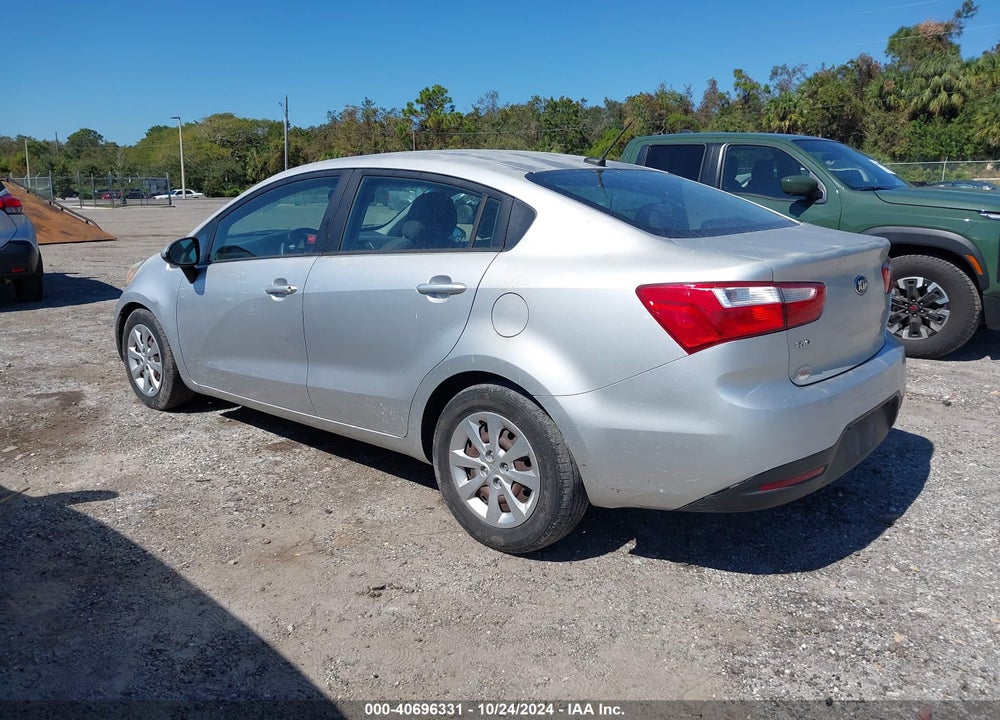 2014 KIA RIO LX VIN: KNADM4A38E6365002