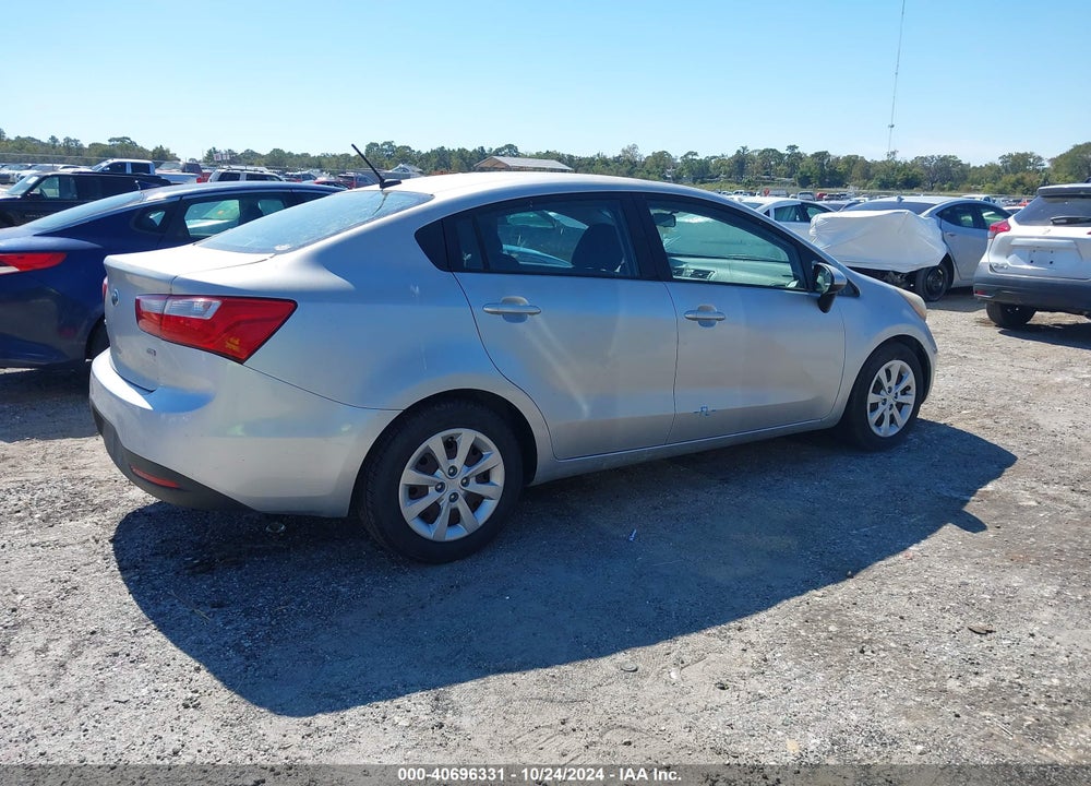 2014 KIA RIO LX VIN: KNADM4A38E6365002