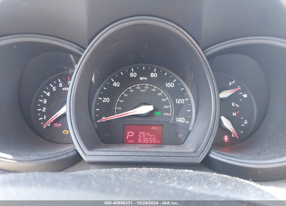 2014 KIA RIO LX VIN: KNADM4A38E6365002
