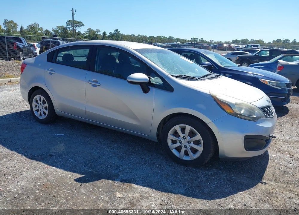 2014 KIA RIO LX VIN: KNADM4A38E6365002