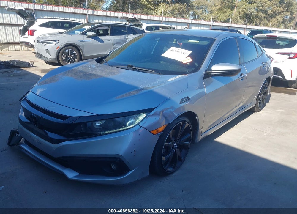 2020 HONDA CIVIC SPORT VIN: 2HGFC2F83LH595891