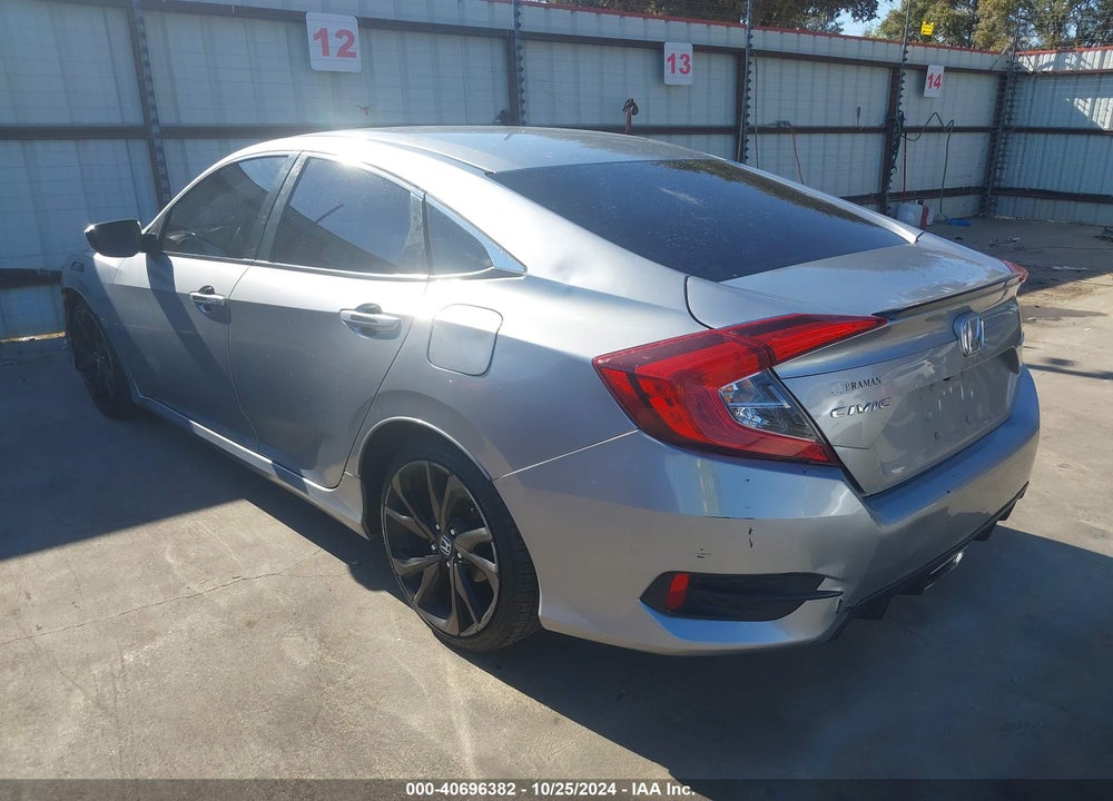 2020 HONDA CIVIC SPORT VIN: 2HGFC2F83LH595891