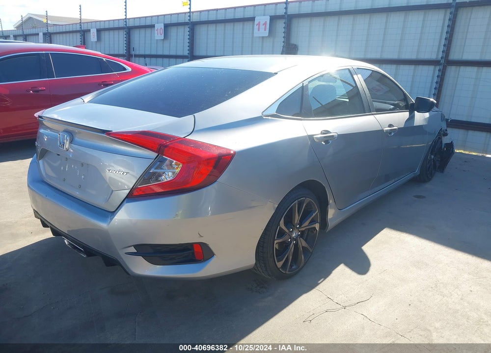 2020 HONDA CIVIC SPORT VIN: 2HGFC2F83LH595891