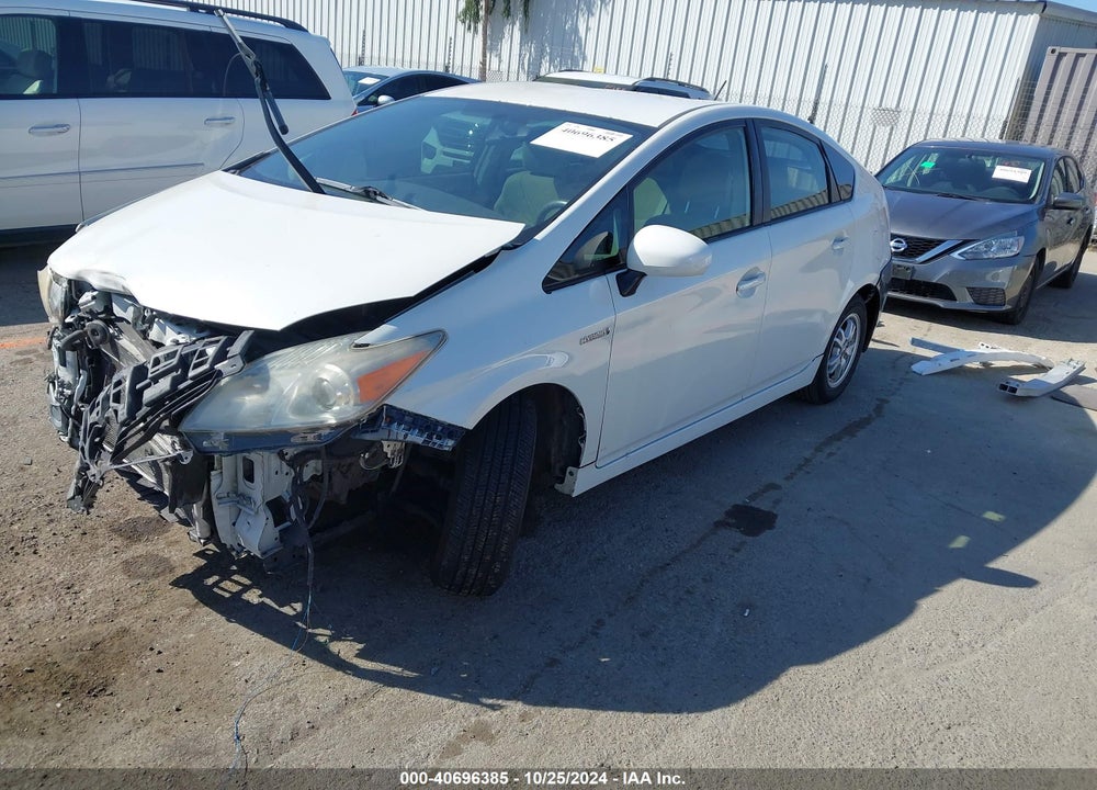 2011 TOYOTA PRIUS TWO VIN: JTDKN3DU3B0270254