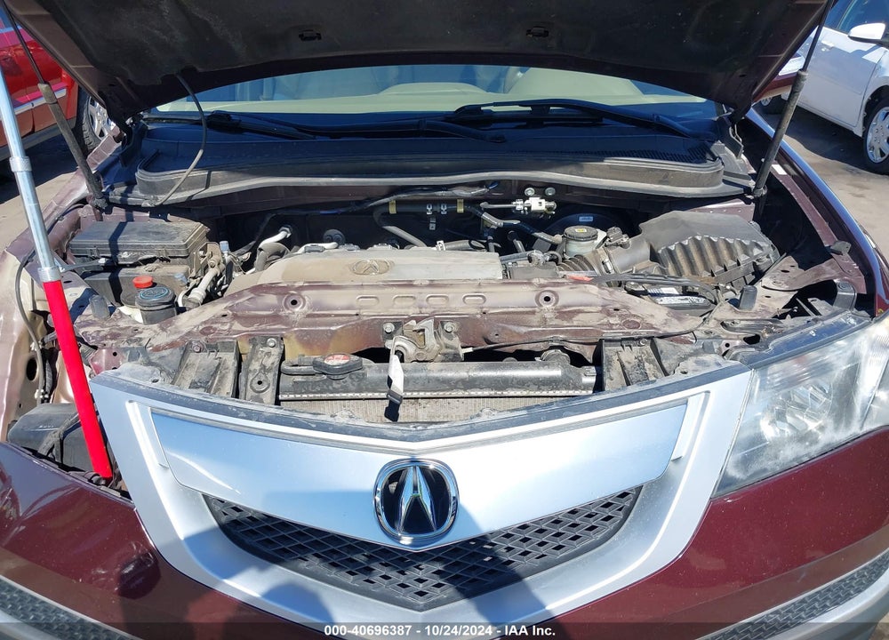 2012 ACURA MDX VIN: 2HNYD2H29CH509278