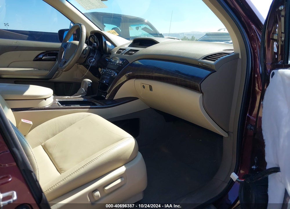 2012 ACURA MDX VIN: 2HNYD2H29CH509278
