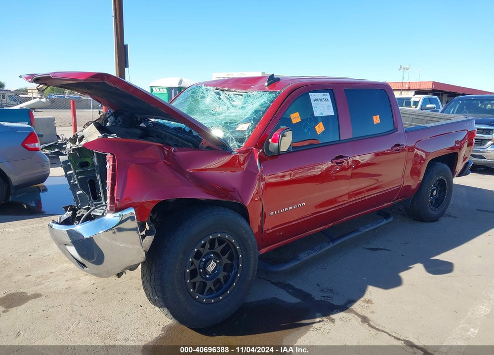 2018 CHEVROLET SILVERADO 1500 1LT VIN: 3GCUKREC6JG555972