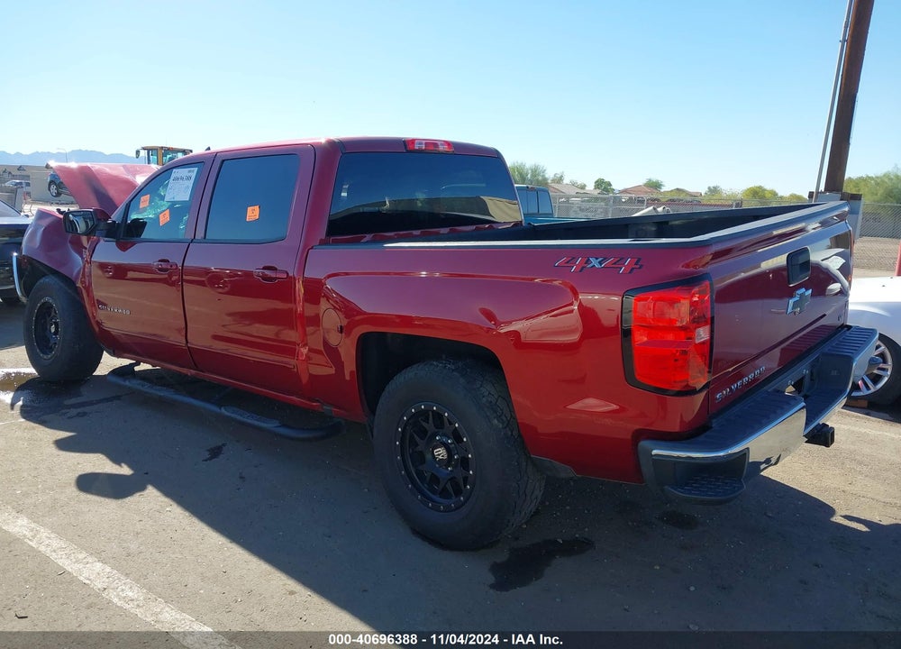 2018 CHEVROLET SILVERADO 1500 1LT VIN: 3GCUKREC6JG555972