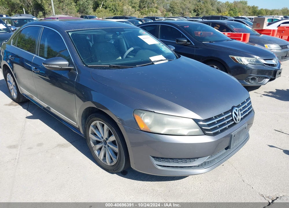 2012 VOLKSWAGEN PASSAT 2.5L SEL VIN: 1VWCP7A38CC023536