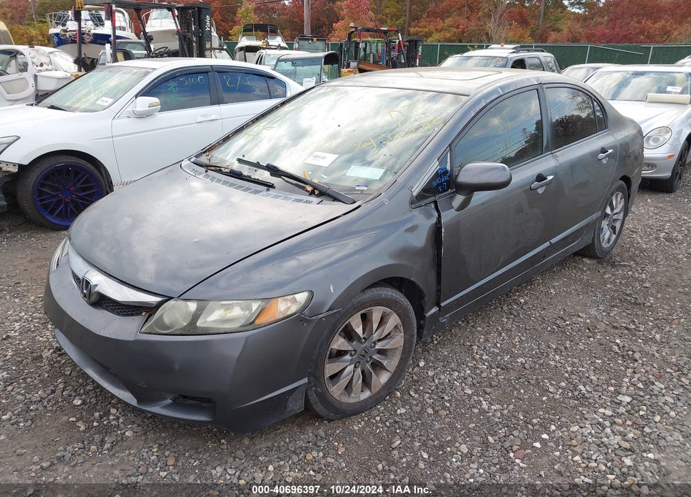 2009 HONDA CIVIC EX VIN: 2HGFA16829H310624