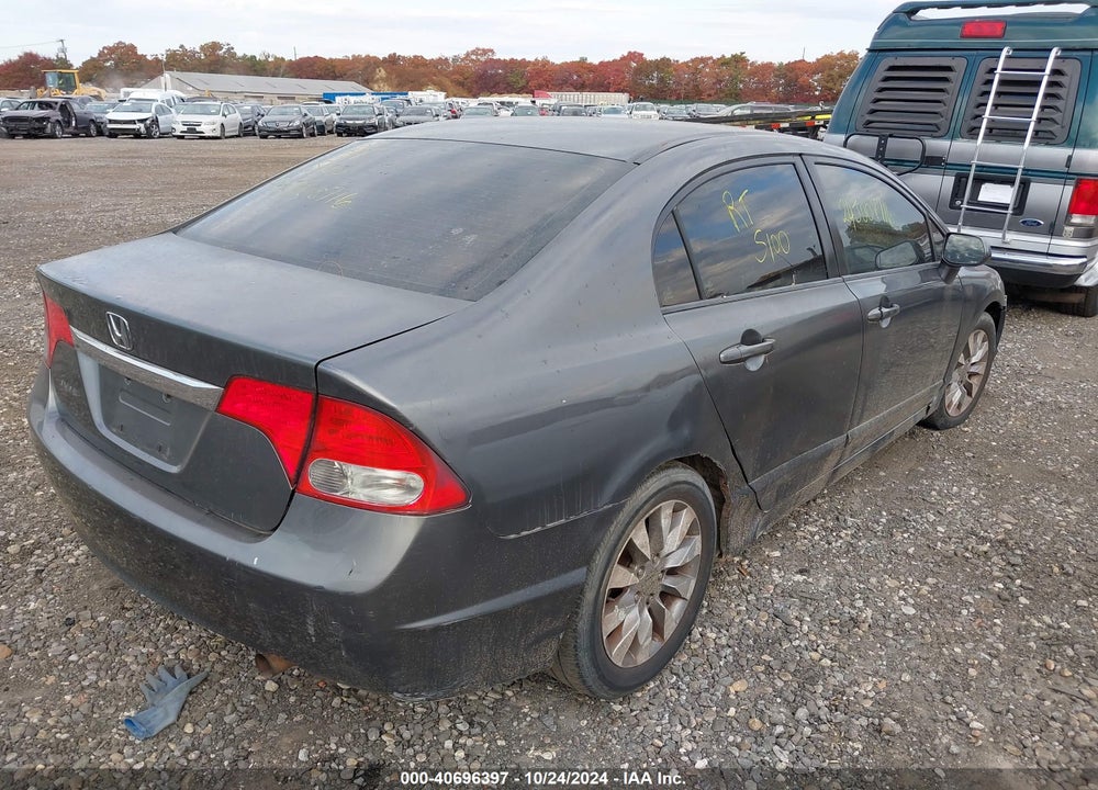 2009 HONDA CIVIC EX VIN: 2HGFA16829H310624