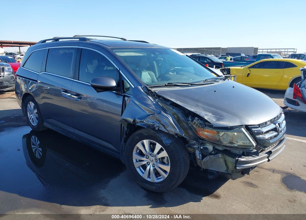 2014 HONDA ODYSSEY EX-L VIN: 5FNRL5H67EB132380