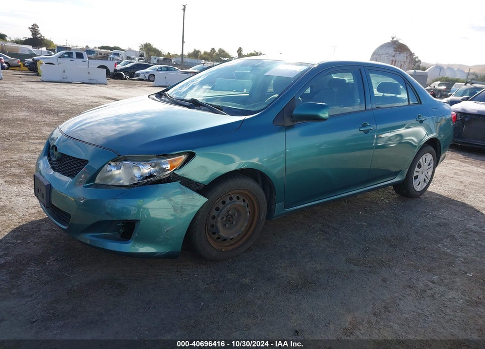 2010 TOYOTA COROLLA LE VIN: 1NXBU4EE0AZ287564