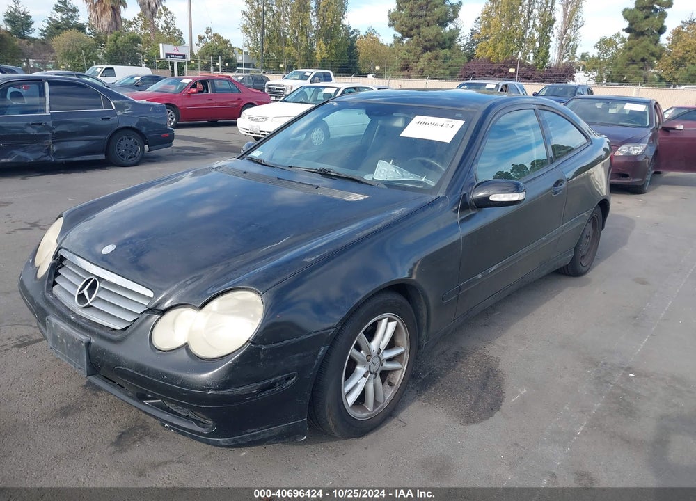 2002 MERCEDES-BENZ C 230 VIN: WDBRN47J52A358866
