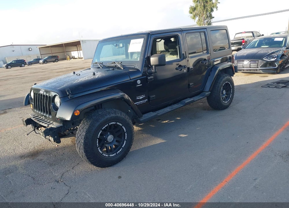 2013 JEEP WRANGLER UNLIMITED SAHARA VIN: 1C4BJWEG2DL666957