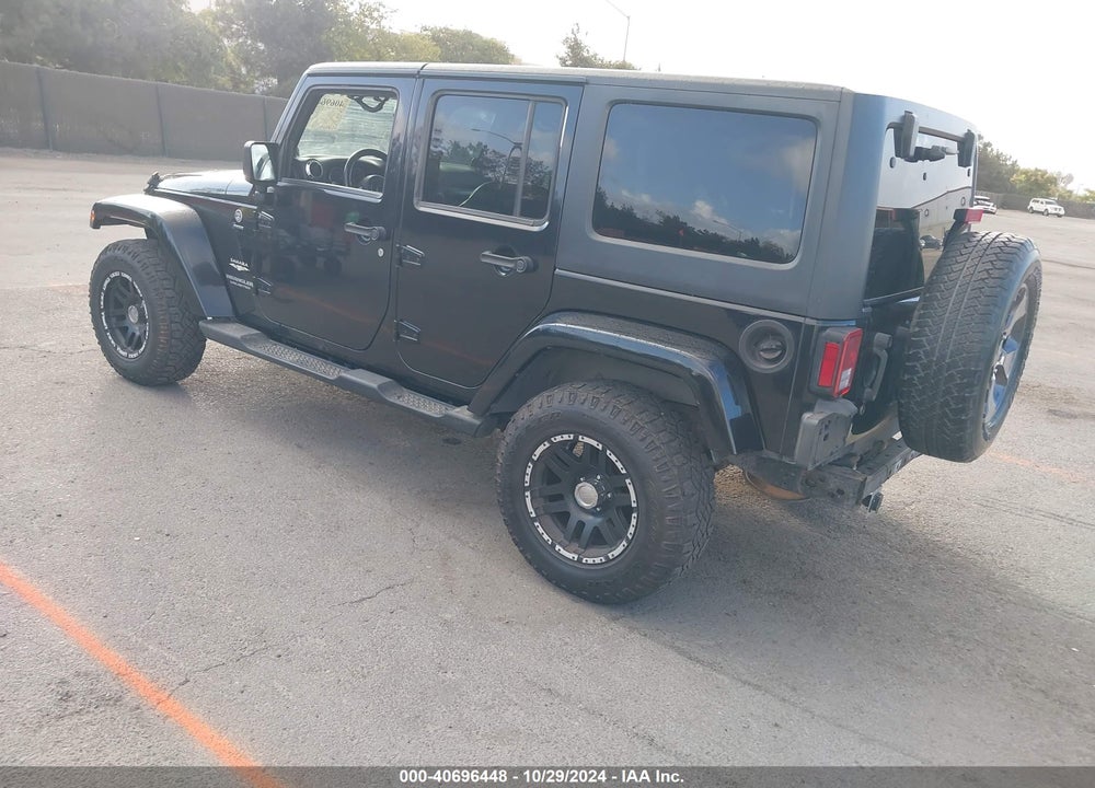 2013 JEEP WRANGLER UNLIMITED SAHARA VIN: 1C4BJWEG2DL666957
