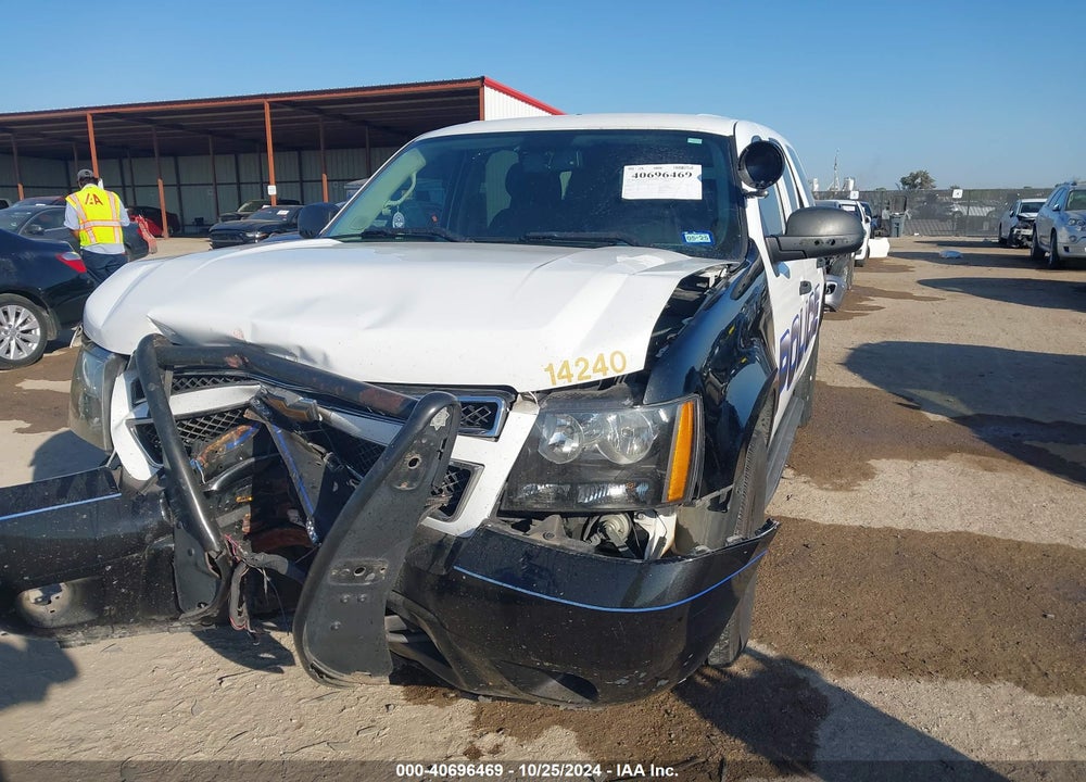 2014 CHEVROLET TAHOE COMMERCIAL FLEET VIN: 1GNLC2E03ER210191