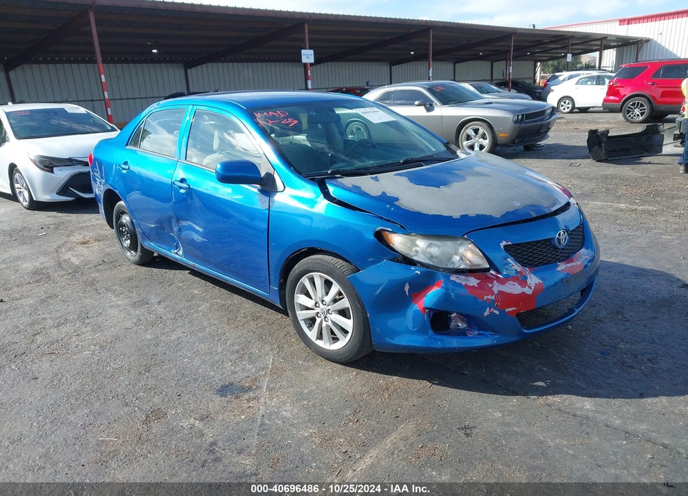 2009 TOYOTA COROLLA LE VIN: 2T1BU40E69C184766
