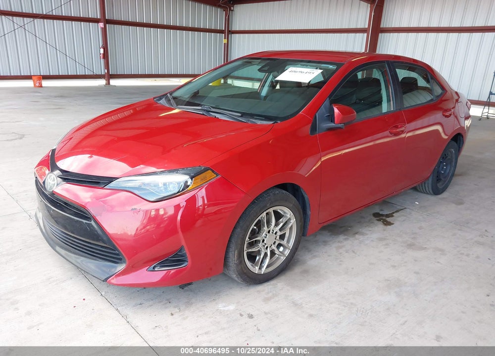 2019 TOYOTA COROLLA LE VIN: 5YFBURHE6KP856641