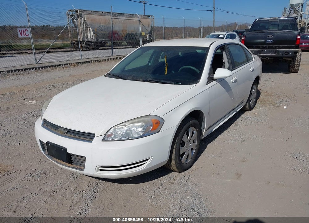 2009 CHEVROLET IMPALA LS VIN: 2G1WB57K191249457