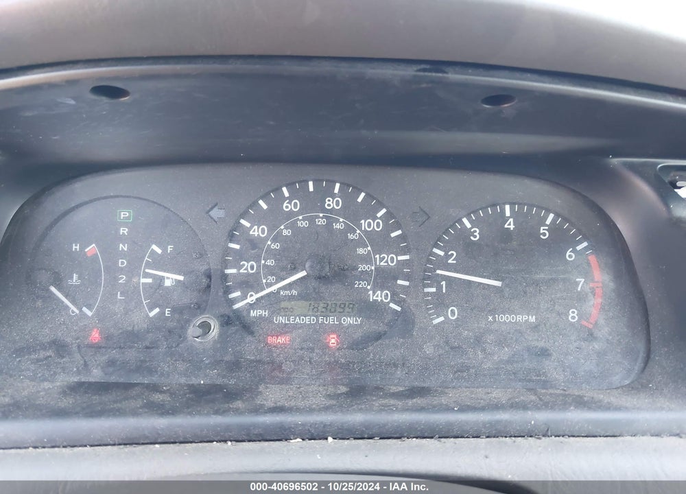 1998 TOYOTA CAMRY LE VIN: JT2BG22KXW0167756
